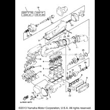 REPAIR KIT 1 pour Yamaha 1997 WaveRunner WAVE VENTURE 1100 - WVT1100V - 1997