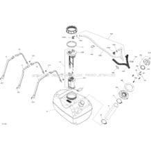 Fuel Spark pour Sea-Doo 2018 Spark 900 ACE, 2018