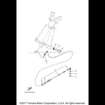 CONTROL CABLE pour Yamaha 2017 WaveRunner EX - EX1050CS - 2017