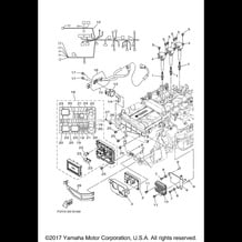 ELECTRICAL 1 pour Yamaha 2017 WaveRunner EX - EX1050CS - 2017