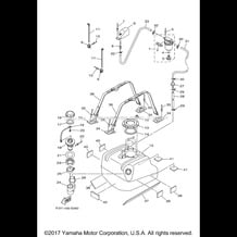 FUEL TANK pour Yamaha 2017 WaveRunner EX - EX1050CS - 2017