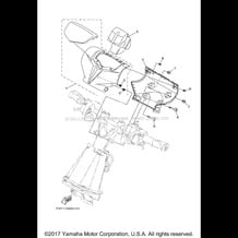 STEERING 3 pour Yamaha 2017 WaveRunner EX - EX1050CS - 2017