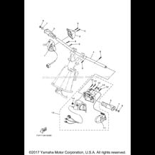 STEERING 1 pour Yamaha 2017 WaveRunner EX DELUXE - EX1050AS - 2017