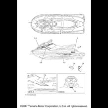 GRAPHICS pour Yamaha 2017 WaveRunner EX SPORT - EX1050BS - 2017