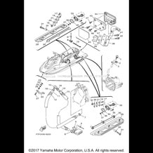 HULL & DECK pour Yamaha 2017 WaveRunner EX SPORT - EX1050BS - 2017