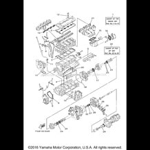 REPAIR KIT 1 pour Yamaha 2017 WaveRunner FX CRUISER SVHO - FC1800AS - 2017