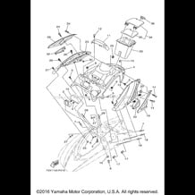 ENGINE HATCH 1 pour Yamaha 2017 WaveRunner GP1800 - GP1800S - 2017