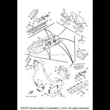 HULL & DECK pour Yamaha 2017 WaveRunner GP1800 - GP1800S - 2017