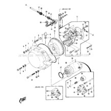 GENERATOR/STARTER MOTOR ('79-'81 A3/A4/A pour Kawasaki 1979 JS440