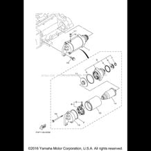 STARTING MOTOR pour Yamaha 2017 WaveRunner GP1800 - GP1800S - 2017