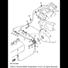 OIL PUMP pour Yamaha 1997 WaveRunner WAVE VENTURE 760 (WVT760V) 1997