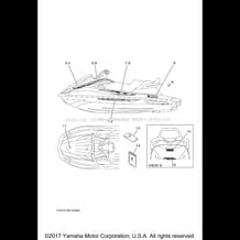 GRAPHICS pour Yamaha 2017 WaveRunner VX CRUISER HO - VC1800S - 2017