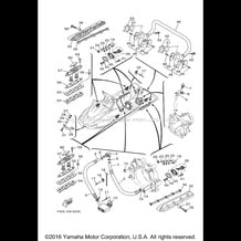 HULL & DECK pour Yamaha 2017 WaveRunner VX1050FS - 2017