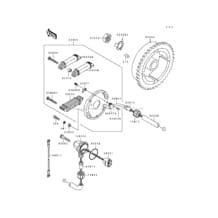 Generator pour Kawasaki 1990 550 SX