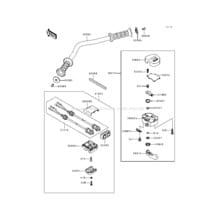 Handlebar pour Kawasaki 1990 550 SX