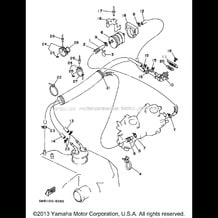 FUEL pour Yamaha 1998 WaveRunner SUPER JET - SJ700AW - 1998