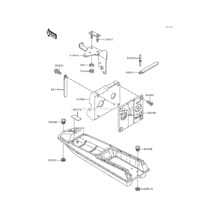 Hull Fitting pour Kawasaki 1990 550 SX