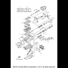 REPAIR KIT 1 pour Yamaha 2018 WaveRunner EX - EX1050CT - 2018