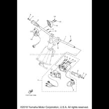 STEERING 1 pour Yamaha 2018 WaveRunner EX DELUXE - EX1050AT - 2018