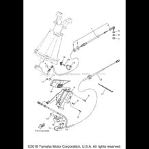CONTROL CABLE pour Yamaha 2018 WaveRunner EX SPORT - EX1050BT - 2018