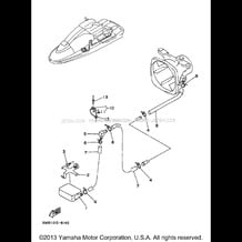 HULL DECK pour Yamaha 1998 WaveRunner SUPER JET 700 (SJ700AW) 1998