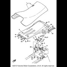 SEAT pour Yamaha 1990 WaveRunner WAVE RUNNER - WR500D - 1990