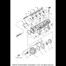 INTAKE 1 pour Yamaha 2018 WaveRunner FX HO - FB1800T - 2018