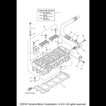 CYLINDER 2 pour Yamaha 2018 WaveRunner FX SVHO - FC1800T - 2018