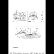 GRAPHICS pour Yamaha 2018 WaveRunner FX SVHO - FC1800T - 2018