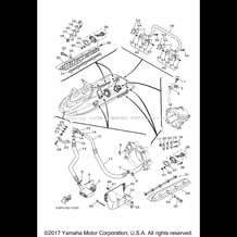 HULL & DECK pour Yamaha 2018 WaveRunner GP1800 - GP1800-T - 2018