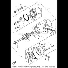 STARTING MOTOR pour Yamaha 1990 WaveRunner WAVE RUNNER - WR500D - 1990