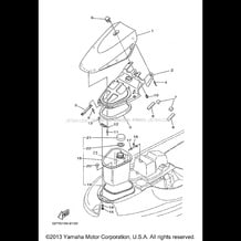 ENGINE HATCH 2 pour Yamaha 1998 WaveRunner WAVE RUNNER GP1200 - GP1200W - 1998