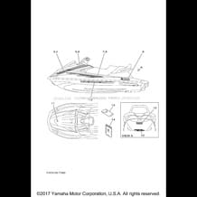 GRAPHICS pour Yamaha 2018 WaveRunner VX CRUISER HO - VC1800T - 2018