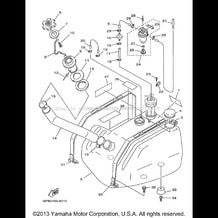 FUEL TANK pour Yamaha 1998 WaveRunner WAVE RUNNER GP1200 (GP1200W) 1998