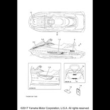 GRAPHICS pour Yamaha 2018 WaveRunner VX LIMITED - VX1050FT - 2018