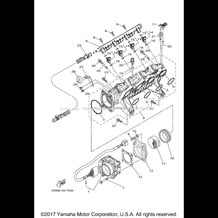 INTAKE 1 pour Yamaha 2018 WaveRunner VXR - VX1800AT - 2018