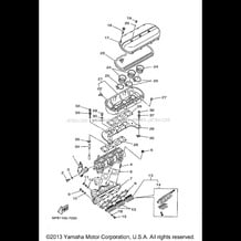 INTAKE pour Yamaha 1998 WaveRunner WAVE RUNNER GP1200 - GP1200W - 1998