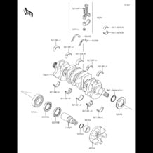 Crankshaft pour Kawasaki 2018 JET SKI® STX®-15F