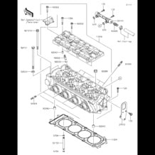 Cylinder Head pour Kawasaki 2018 JET SKI® STX®-15F