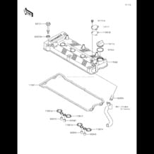 Cylinder Head Cover pour Kawasaki 2018 JET SKI® STX®-15F