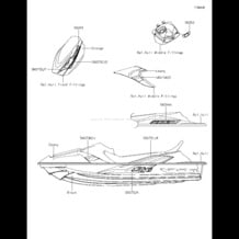 Decals(AJF) pour Kawasaki 2018 JET SKI® STX®-15F