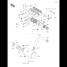 Muffler(s) pour Kawasaki 2018 JET SKI® STX®-15F