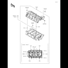 Crankcase pour Kawasaki 2018 JET SKI® SX-R®