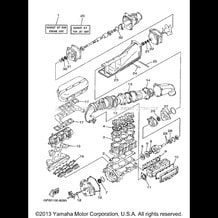 REPAIR KIT 1 pour Yamaha 1998 WaveRunner WAVE RUNNER GP1200 (GP1200W) 1998