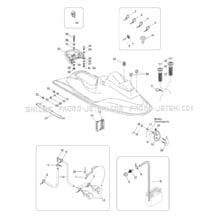 09- Body pour Seadoo 1997 GSX, 5624, 1997