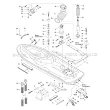 09- Body pour Seadoo 1997 HX, 5882, 1997