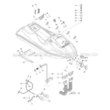 09- Body pour Sea-Doo 1997 SPX, 5834-5661, 1997