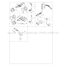 10- Electrical Accessories pour Sea-Doo 1997 SPX, 5834-5661, 1997