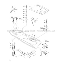 09- Body pour Seadoo 1998 XP Limited, 5665 5667, 1998