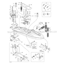 09- Body pour Sea-Doo 2000 LRV, 5688, 2000